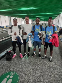  Four Golden Boot Football Club players depart Nigeria for trials in Turkey 